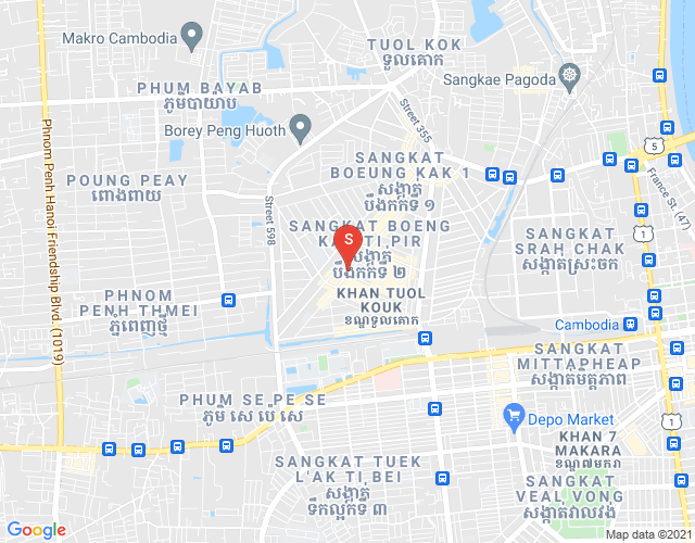宣城2, 堆谷区, 金边地图