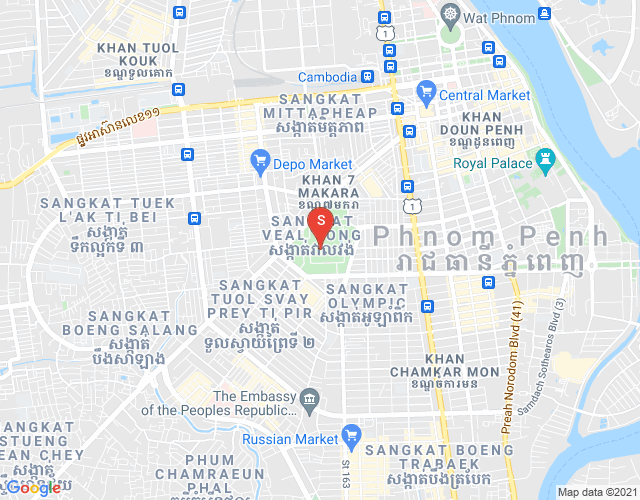 Dabest Properties, Veal Vong진, 마카라구, 프놈펜 지도