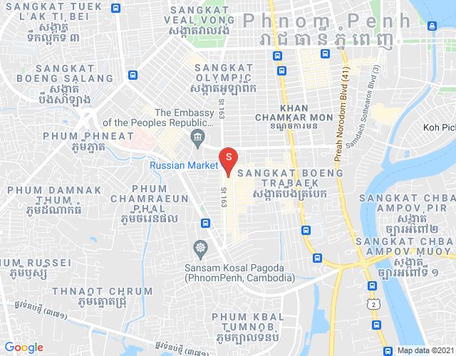 Dabest  Properties, 주더분1구역, 짬까몬, 프놈펜 지도