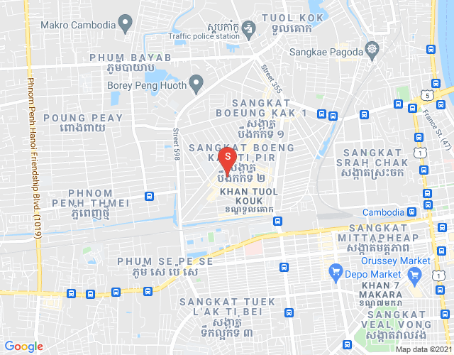 宣城2, 堆谷区, 金边地图
