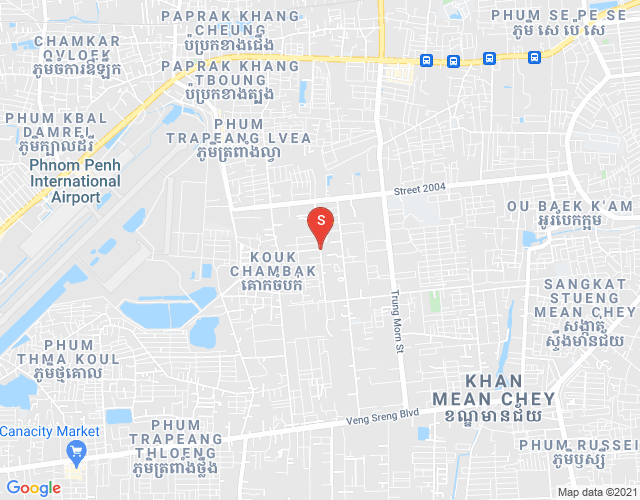Mapa: Duong Ngeap III, Tuek Thla, Sen Sok, Phnom Penh