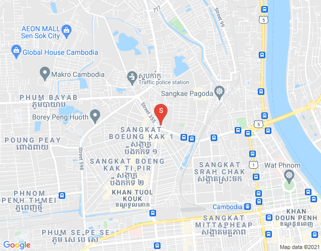 ផែនទី បឹងកក់២, ទួលគោក, ភ្នំពេញ
