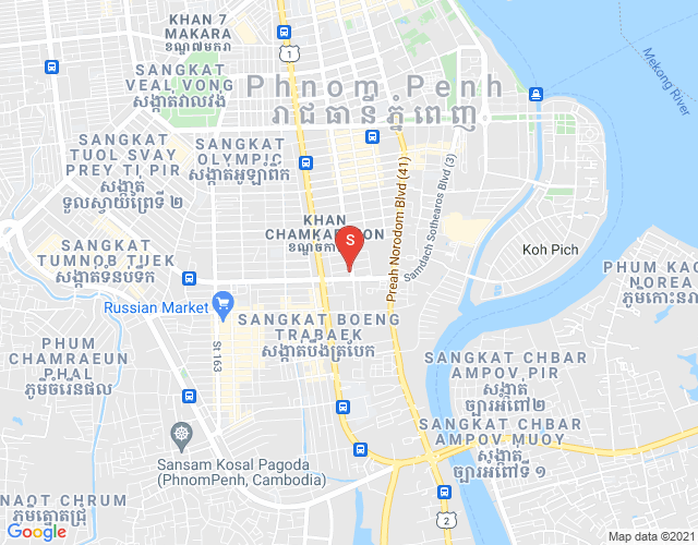 Map of Paem 63 Trasak, BKK 1, Boeng Keng Kang, Phnom Penh