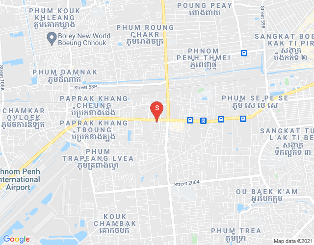Mapa: Federation Blvd 112 Russian, Ou Baek K'am, Sen Sok, Phnom Penh