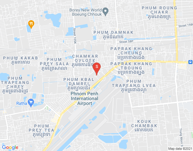 Map of Residences Bodaiju, Kakap, Por Sen Chey, Phnom Penh