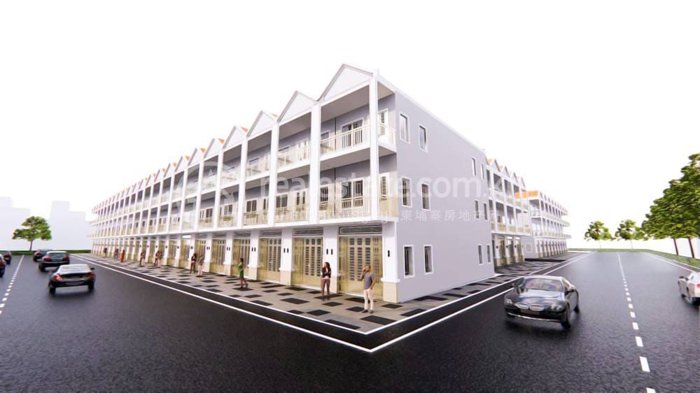 Borey CRV Shophouse Project 2 | Por Sen Chey borey Na prodej in Chaom Chau Por Sen Chey $81,000