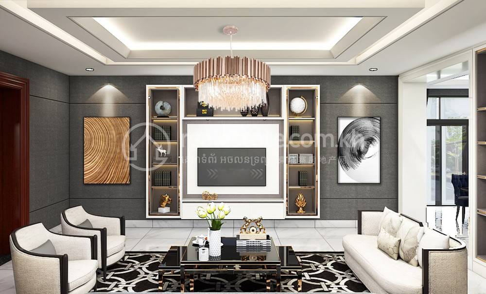 Borey Peng Huoth: The Star Mera Garden | 162-1,039 sqm Living Size Dvojvila Na prodej in Dangkao