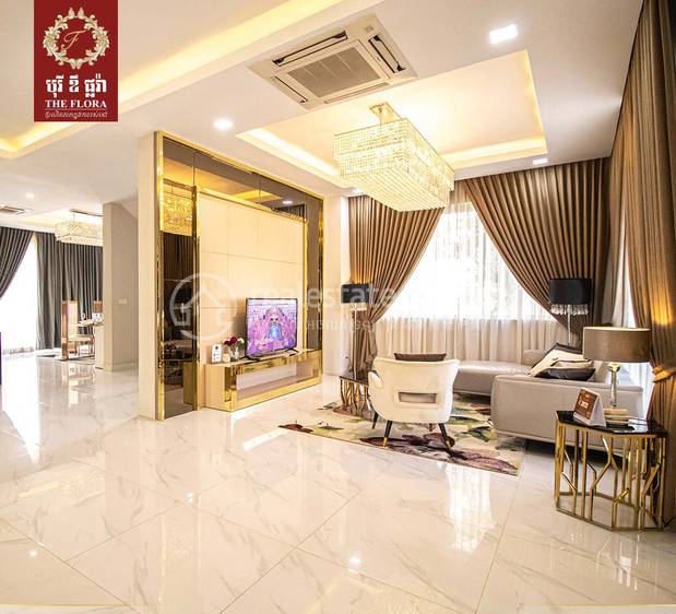 Borey The Flora | Furnished Villa For Sale