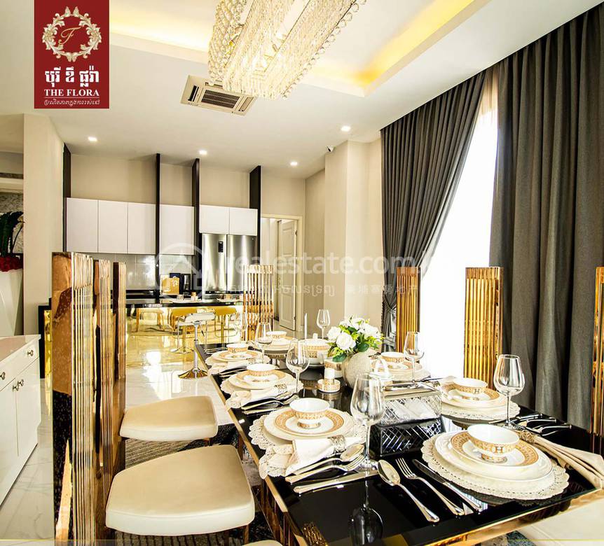 Borey The Flora | Villa For Sale in Bak Kaeng, Chroy Changvar, Phnom Penh