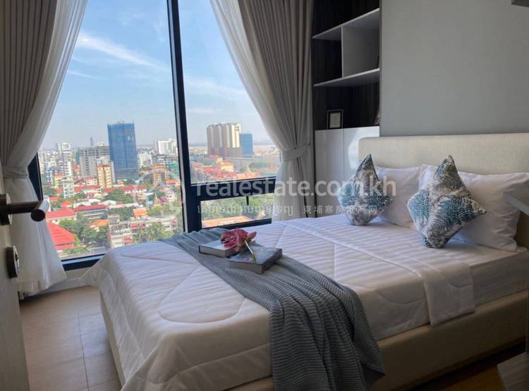 Tonle Bassac, Chamkarmon, Phnom Penh的平房出租