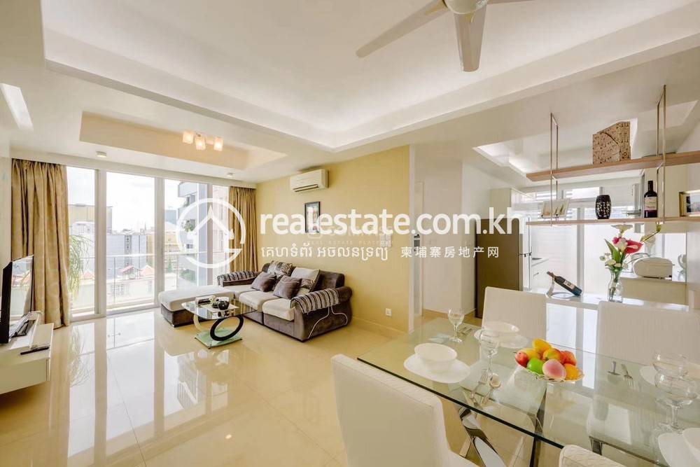 Boeng Keng Kang Serviced Apartment For Rent in Boeng Keng Kang