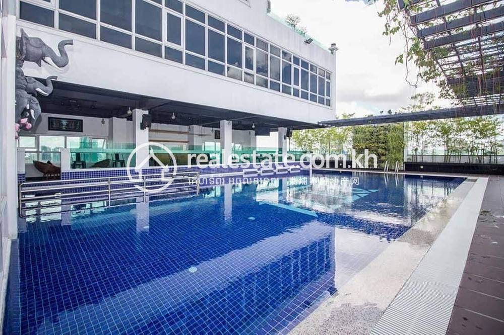 เซอร์วิสอพาร์ทเม้นท์ สำหรับเช่า ใน, บึงกัก 1, ตuolโกก, พนมเปญ