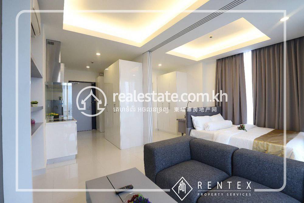 Studio K pronájmu in BKK 1, Boeng Keng Kang, Phnom Penh