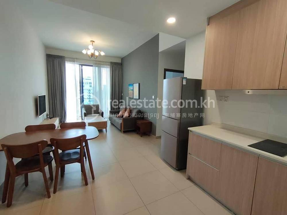75 sqm Living Size Serviced Apartment For Rent in Boeng Keng Kang