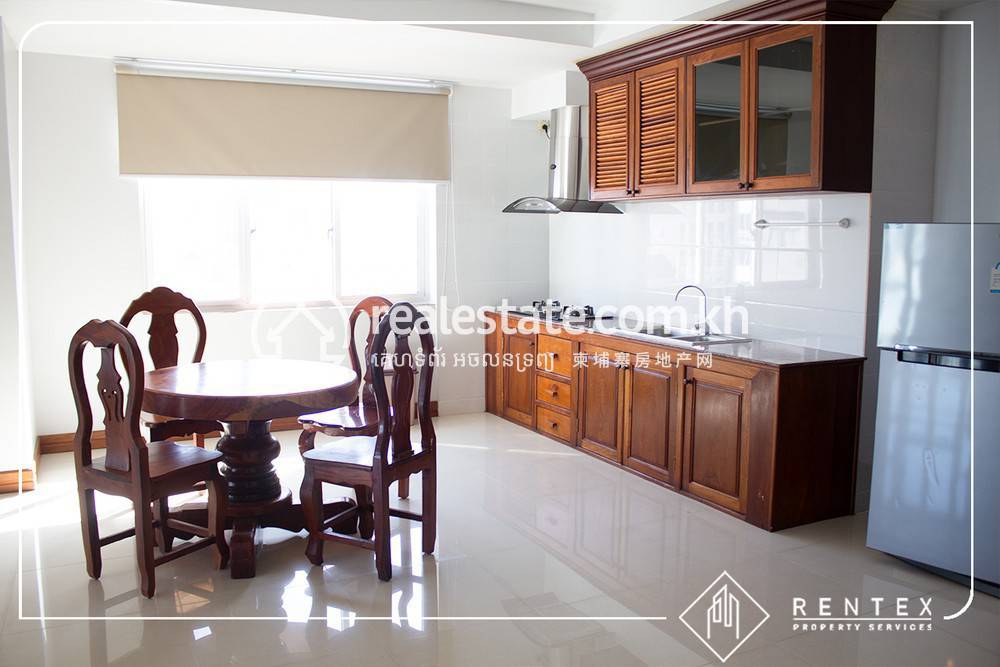 Apartmán K pronájmu in Boeng Keng Kang $1,000