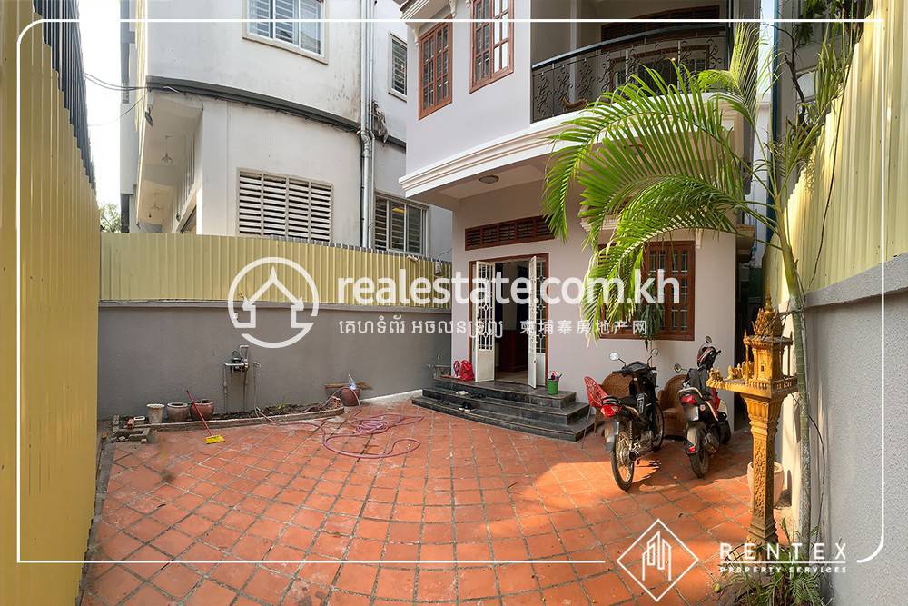 Villa À louer à, Tonle Bassac, Chamkarmon, Phnom Penh