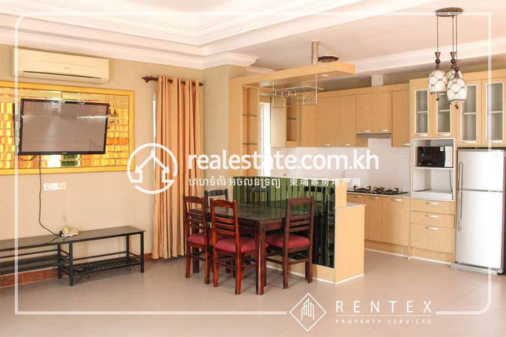 អាផាតមិន សំរាប់ជួល មានកន្លែងចតរថយន្ត 1
