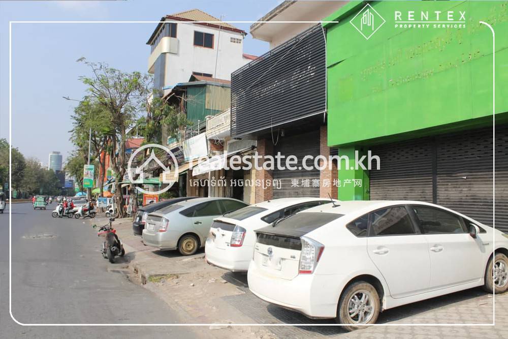Shophouse K pronájmu in Tonle Bassac, Chamkarmon, Phnom Penh
