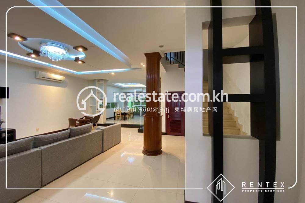 Appartement À louer à, Tonle Bassac, Chamkarmon, Phnom Penh