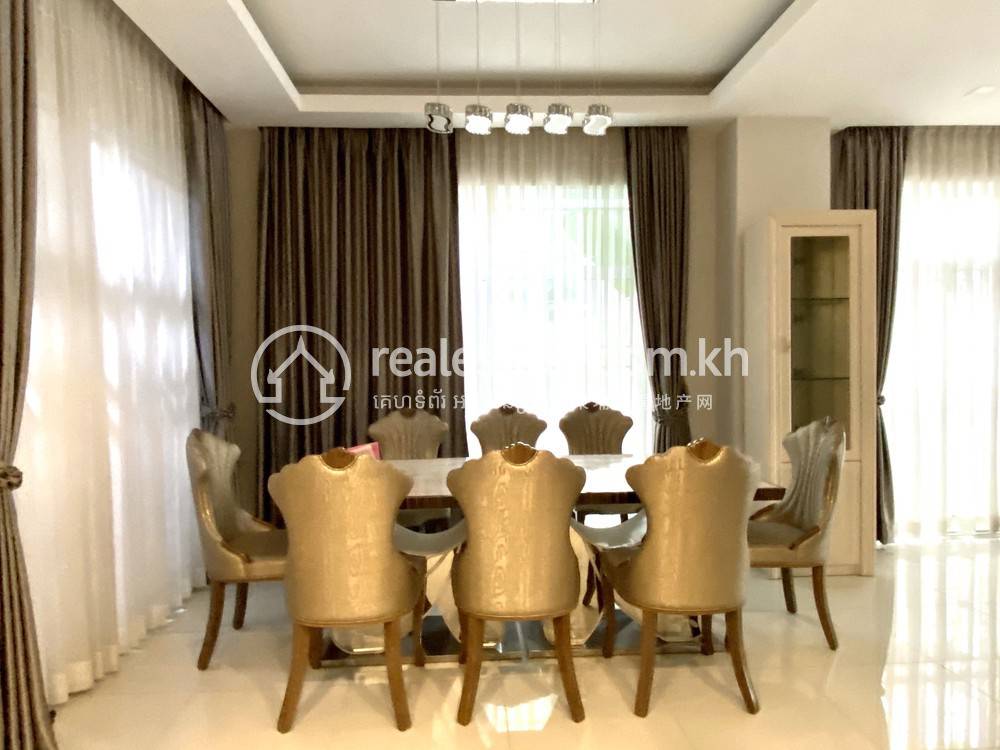 Twin Villa For Rent in Russey Keo $2,000