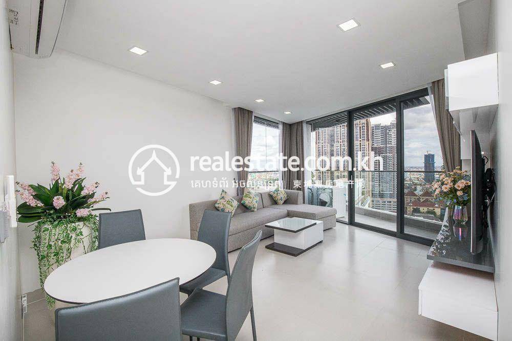 130 sqm Living Size Апартаменты с Обслуживанием Для Аренды in Chamkarmon