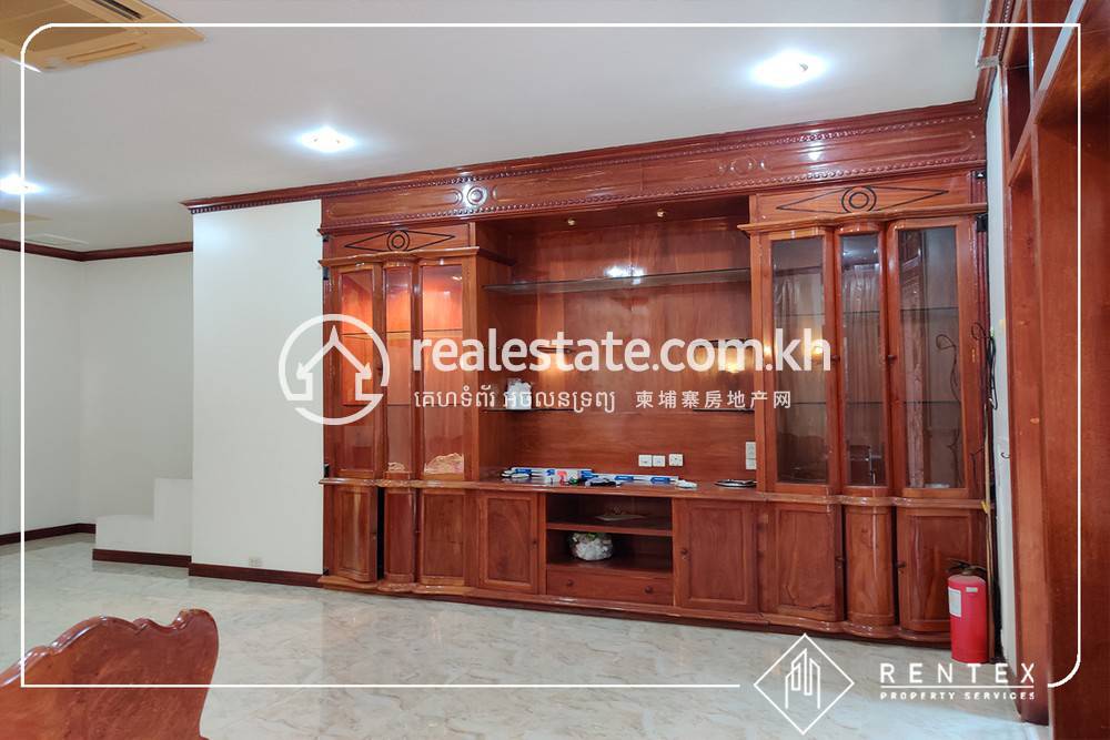 Villa À louer à, Tonle Bassac, Chamkarmon, Phnom Penh