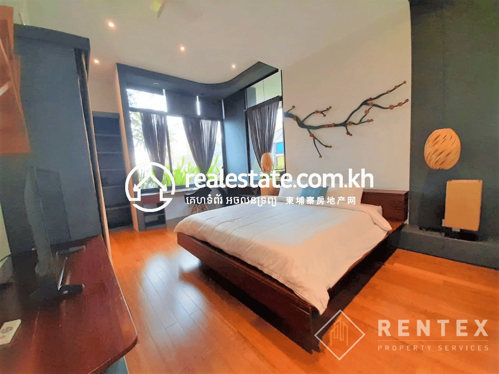 Appartement À louer à, Tonle Bassac, Chamkarmon, Phnom Penh
