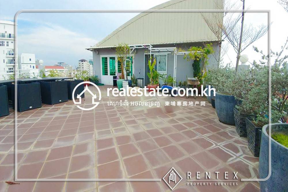 อพาร์ทเม้นท์ สำหรับเช่า ใน Boeng Keng Kang $650