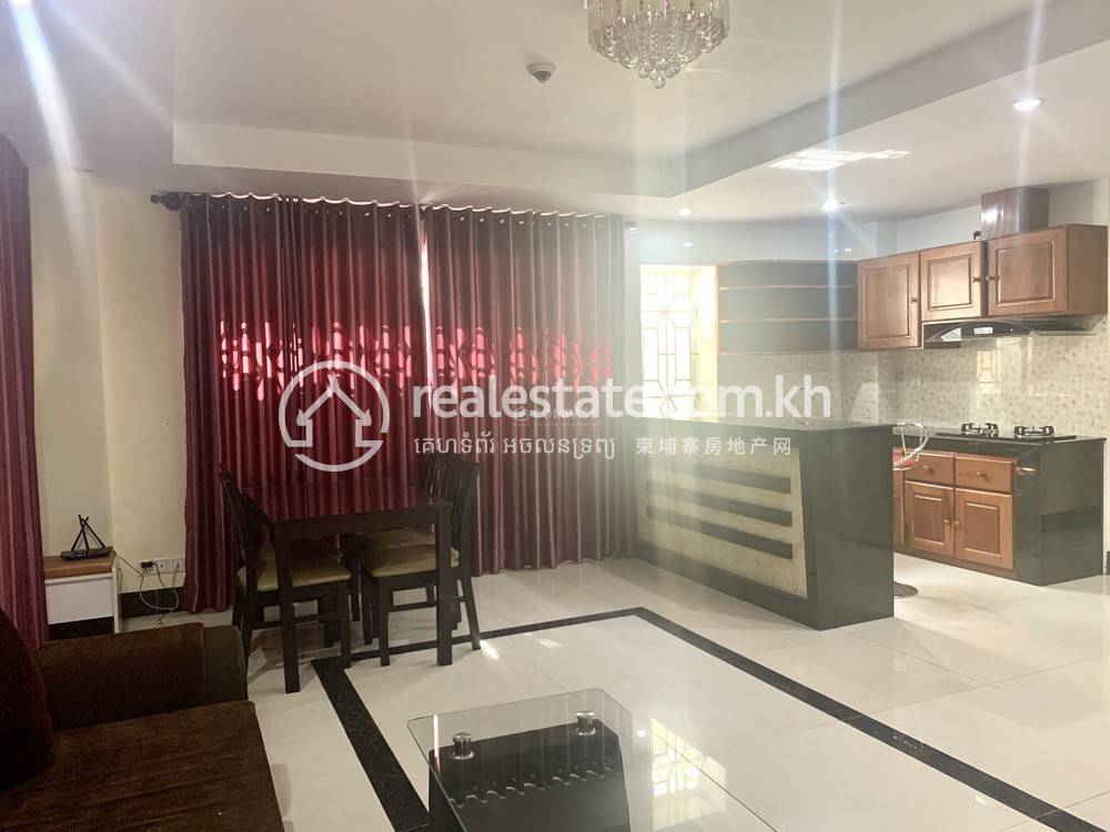 អាផាតមិន សំរាប់ជួល នៅChamkarmon តម្លៃ $750
