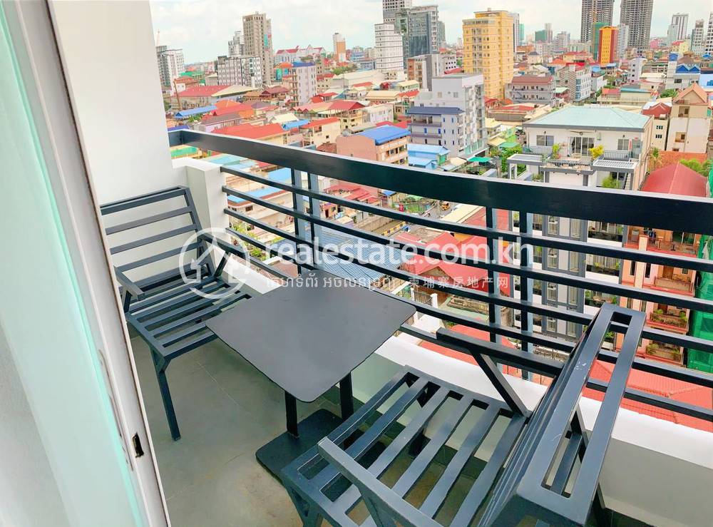 เซอร์วิสอพาร์ทเม้นท์ สำหรับเช่า 1 ห้องนอน ราคา $550