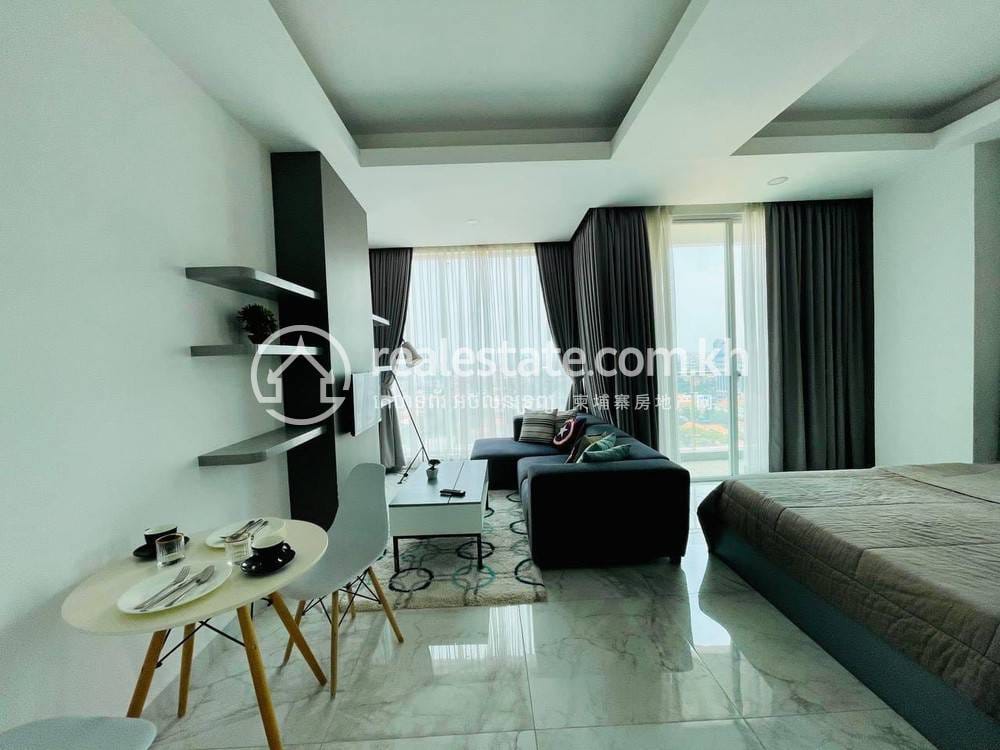 Apartmán se službami K pronájmu in Boeng Keng Kang $800