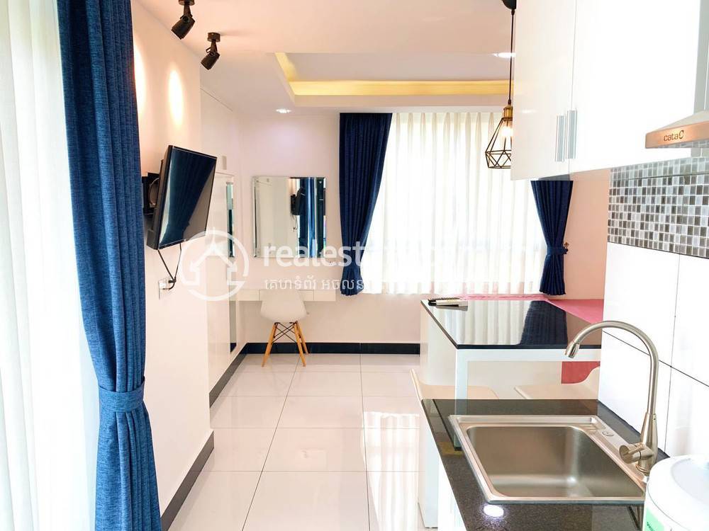 เซอร์วิสอพาร์ทเม้นท์ สำหรับเช่า ใน Boeng Keng Kang $550