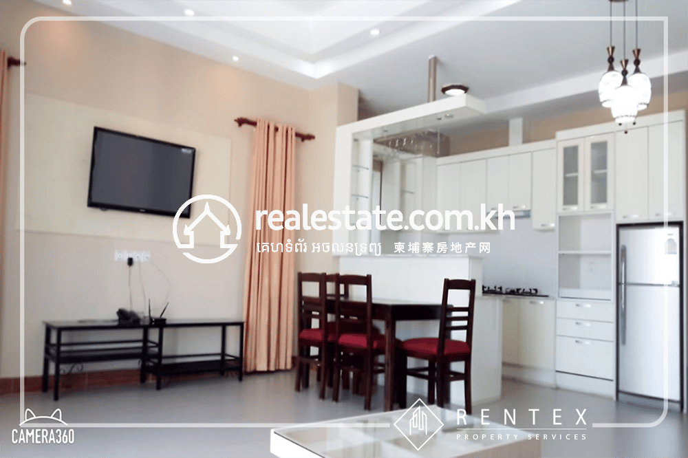 អាផាតមិន សំរាប់ជួល មានកន្លែងចតរថយន្ត 1
