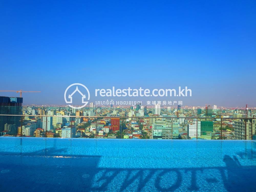 J Tower Condo | 公寓出租，位于万景岗1分区（BKK1), 波哥堪, 金边