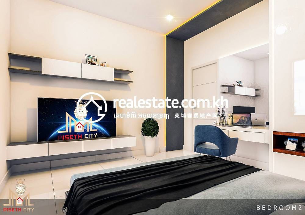 Piseth City | Akreiy Ksatr店屋出售，位于Akreiy Ksatr