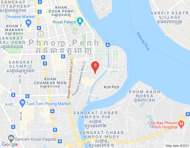 Somerset Norodom Phnom Penh 지도