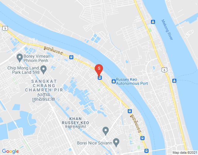 Carte de PG Dream Residences