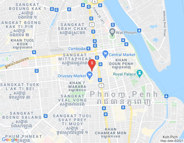 Map of Borey Diamond Home