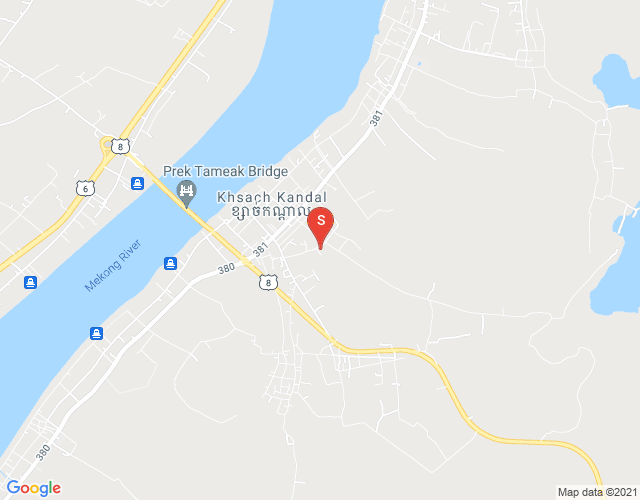 Map of Preah Prasab, Khsach Kandal, Kandal