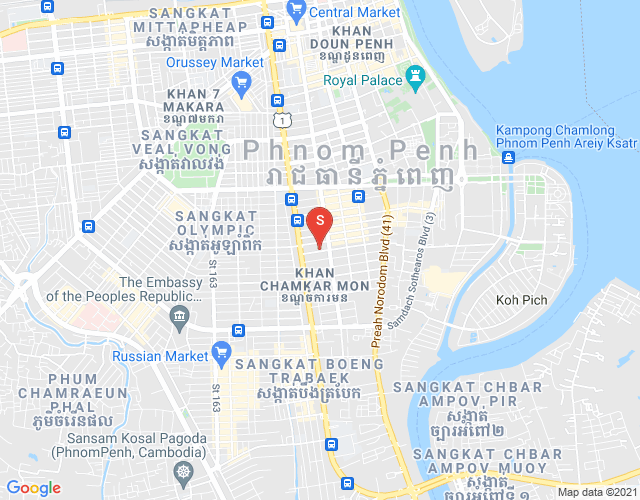 แผนที่ UC88 Wyndham Garden BKK1