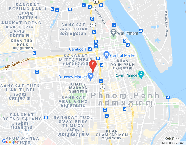 Borey Lorn City Lotussana地图