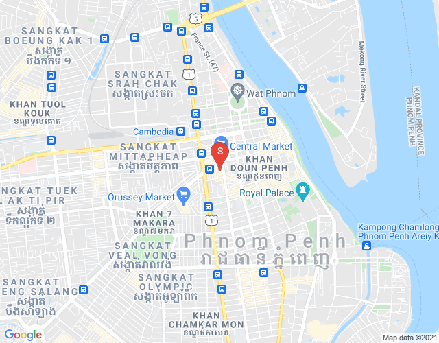 แผนที่ Phsar thmei II, ดวนป็ญ, พนมเปญ