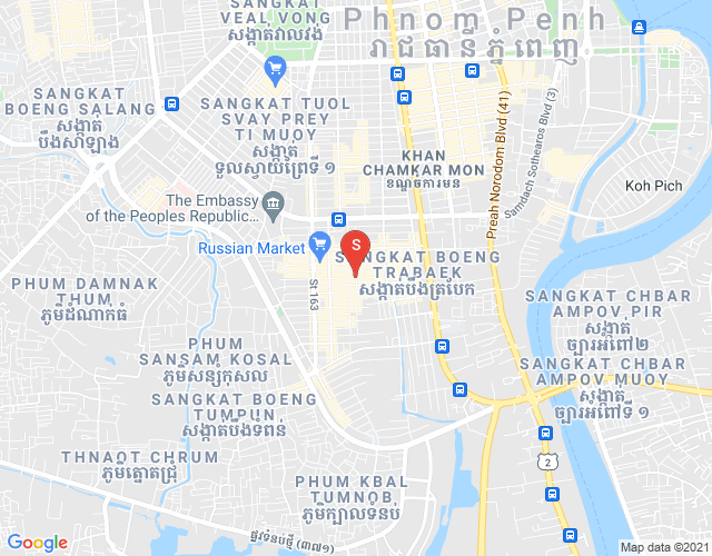 Map of DABEST PROPERTIES, BKK 1, Boeng Keng Kang, Phnom Penh