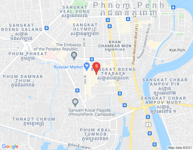 Mapa: Dabest Properties, BKK 1, Boeng Keng Kang, Phnom Penh
