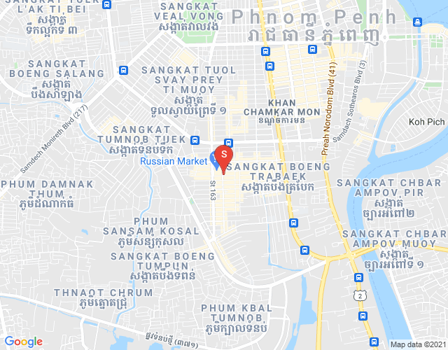 Mapa: Dabest Properties, Toul Tum Poung 1, Chamkarmon, Phnom Penh