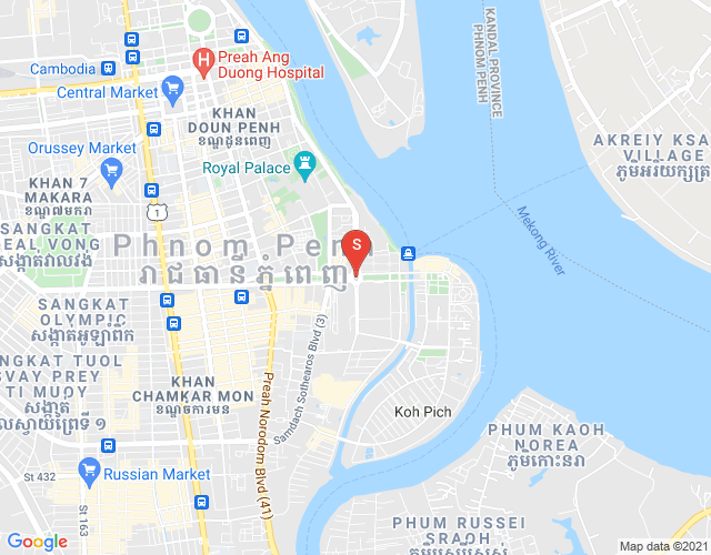 Map of PROPERTIES DABEST, Tonle Bassac, Chamkarmon, Phnom Penh