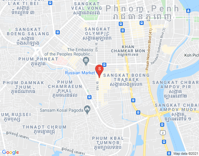 주더분1구역, 짬까몬, 프놈펜 지도