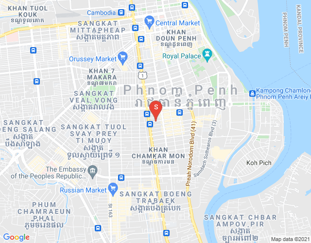 แผนที่ BKK 1, บึงเกงกอง, พนมเปญ