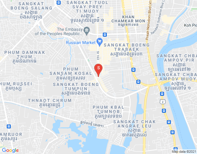 Boeung Tumpun구역, 면지구, 프놈펜 지도