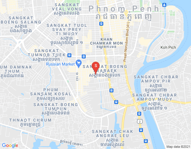 แผนที่ บึงตระเบก, จัมการมอน, พนมเปญ